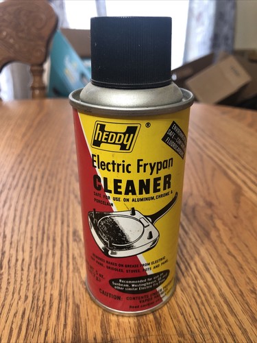 Vintage Heddy Pulitore Padella Elettrico Latta Vuota Raro! Vedi foto!