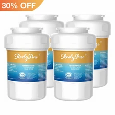 4 Pack Fit for GE SmartWater MWF GWF GWFA HWFA 46-9991 Refrigerator Water Filter