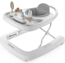 Ingenuity Step & Sprout 3-In-1 Foldable Baby Activity Walker with Removable Toys