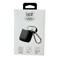 iJoy Silicone Protective Cover Case For Apple Airpods - Black