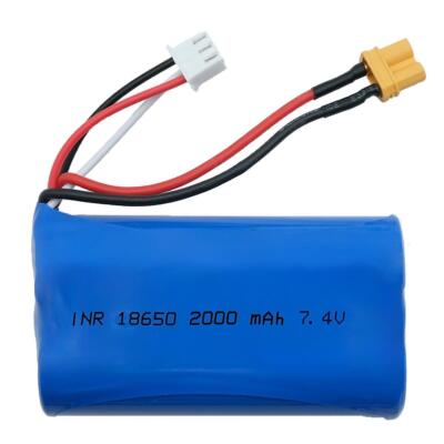 Akku 7,4V / 2000 mAh / LiPo / XT30 /  Huina1580, 1583, 1582