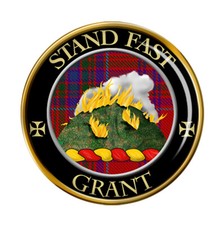 Grant English Scottish Clan Pin Badge