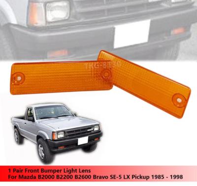 FRONT BUMPER LIGHT LENS ORANGE COLOR FOR MAZDA MAGNUM PICKUP B2000