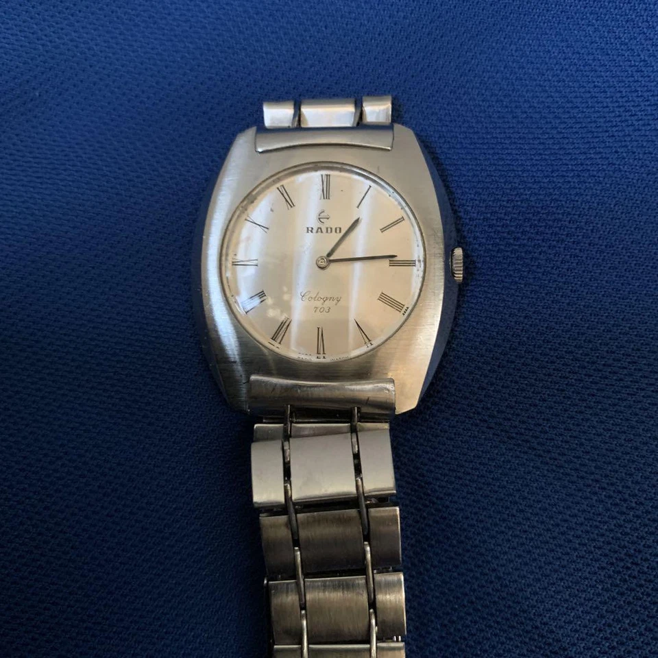 Reloj Pulsera Rado Hombre Synergy Plata Manual Suizo B 500055 Foto 2 de 3