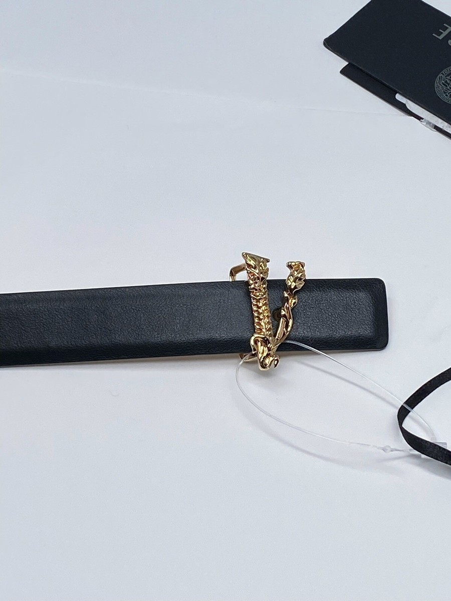 Versace Virtus Leather Belt size 60/24” | eBay display picture 1