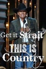 George strait  refrigerator magnet 7 "X 11"