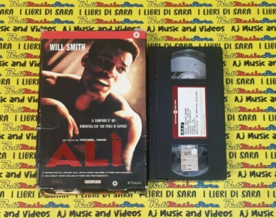 *VHS film Muhammad ALI' Will Smith Michael Mann CECCHI GORI PRC1433 (F270)*