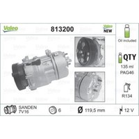 Valeo Kompressor Klimaanlage FüR VW Golf IV 1J1 1J5 7M8 7M9 7M6 Audi A3 8L1