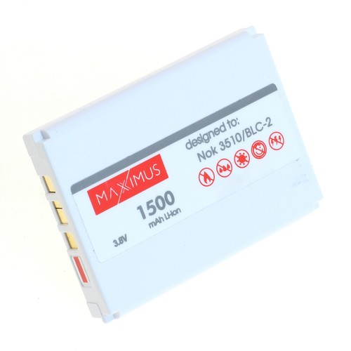 Akku Maxximus f. Nokia 3310 1500mAh Li-Ionen (BLC-2) - 第 3/3 張圖片