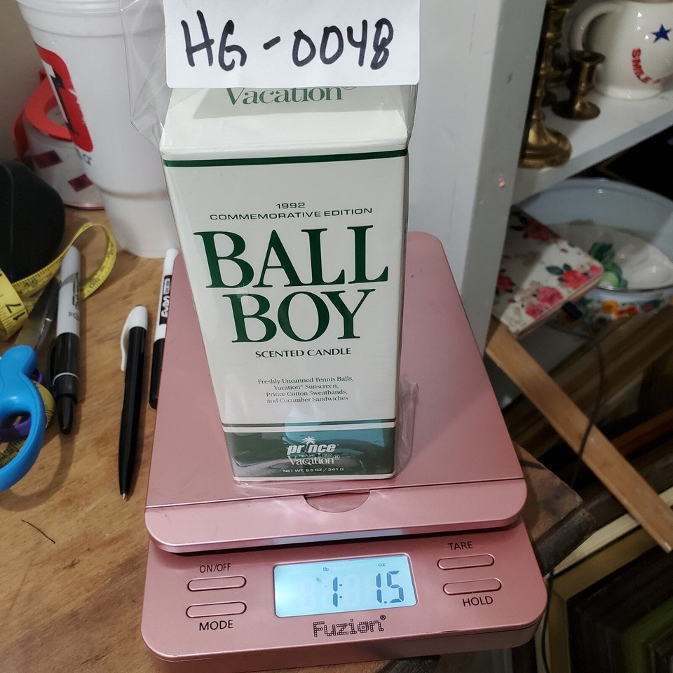 Vacation x Prince Tennis BALL BOY Scented soyblend Candle balls