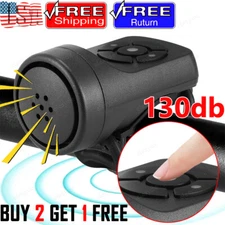 Bike Bicycle 130dB Super-Loud Electronic Siren Horn Bell Ring Alarm Speaker
