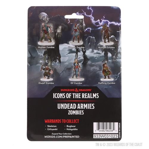WizKids D&D Icons of The Realms: Undead Armies - Zombies - Picture 2 of 9
