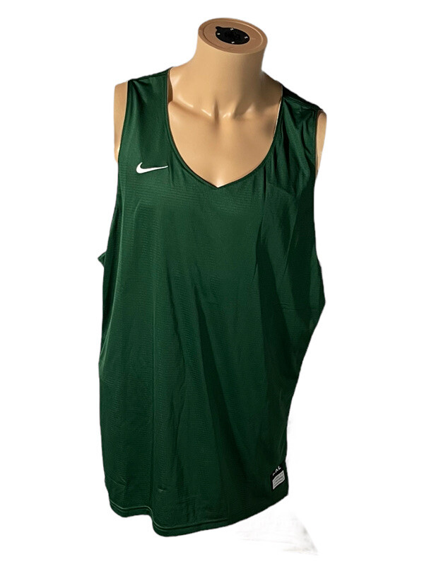 Реверсивная баскетбольная майка Nike NWT мужская XXL зелено-белая 867766-342 4690₽