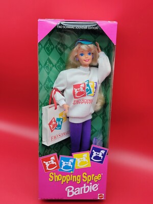 レアBarbie★入手困難★ファッションモデルコレクション FAO SCHWARZ SHOPPING SPREE BARBIE MATTEL #12749 NRFB | eBay