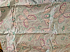 Pottery Barn Kids Kristin cotton TWIN Butterfly Duvet cover comforter paisley