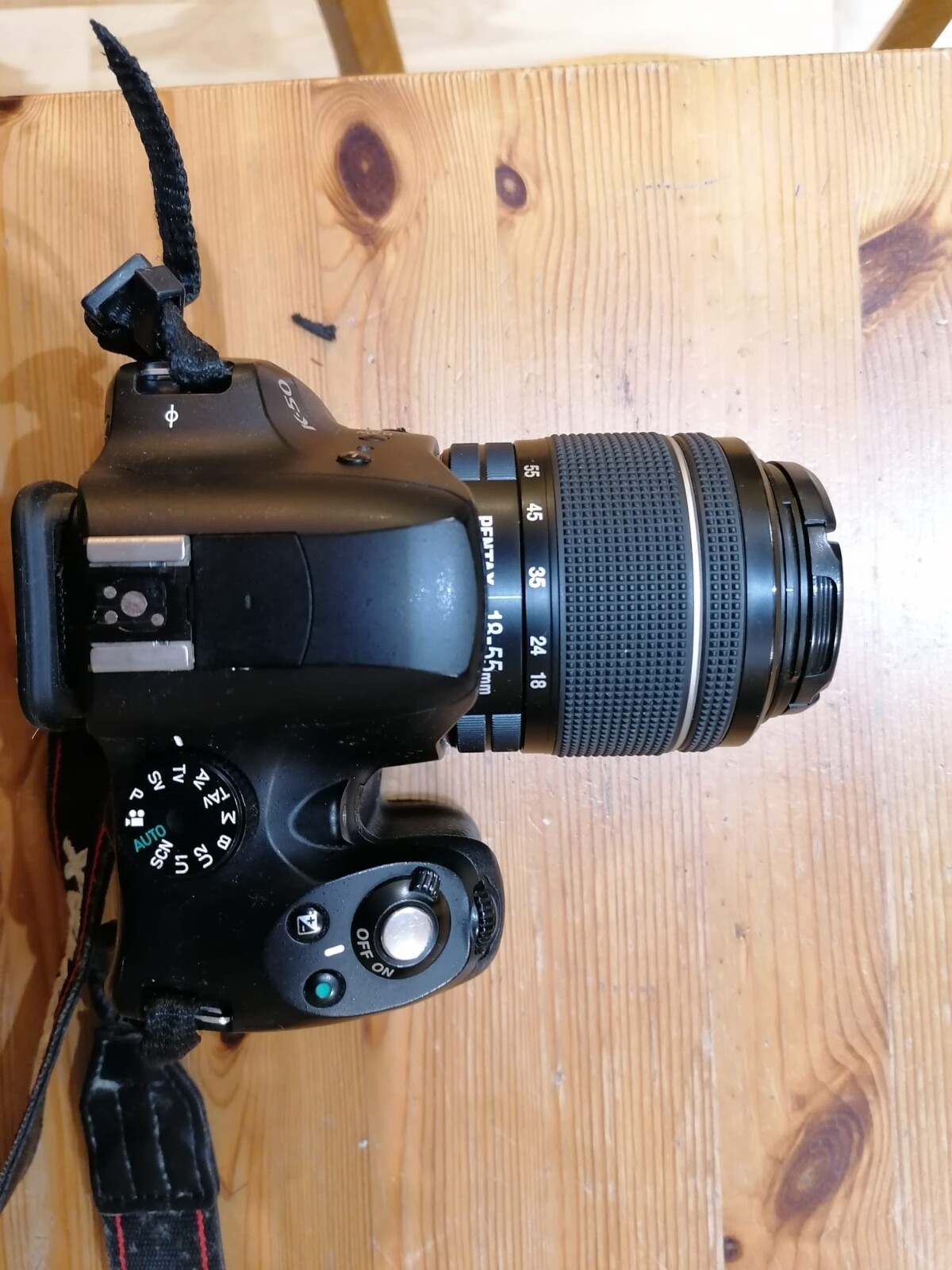 Pentax K50 srl digital camera with 1855mm lens eBay