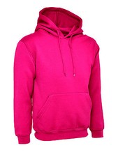 Men's Hoodie Size XS  -6XL Regular Fit Hooded Sweatshirt Premium Plain 300gsm
