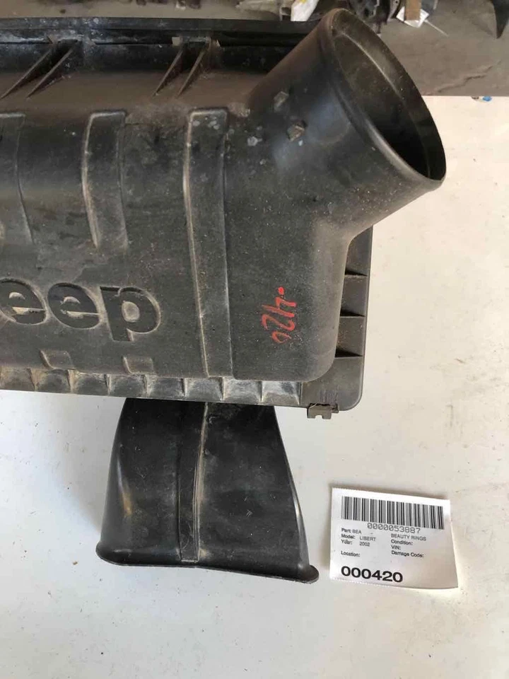 Jeep Liberty Limited 2002-2003 vagón filtro de aire carcasa 3,7 L aire acondicionado Foto 2 de 4