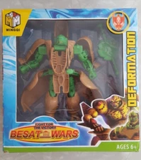Transformation Beast Wars RHINOX bootleg KO NEW
