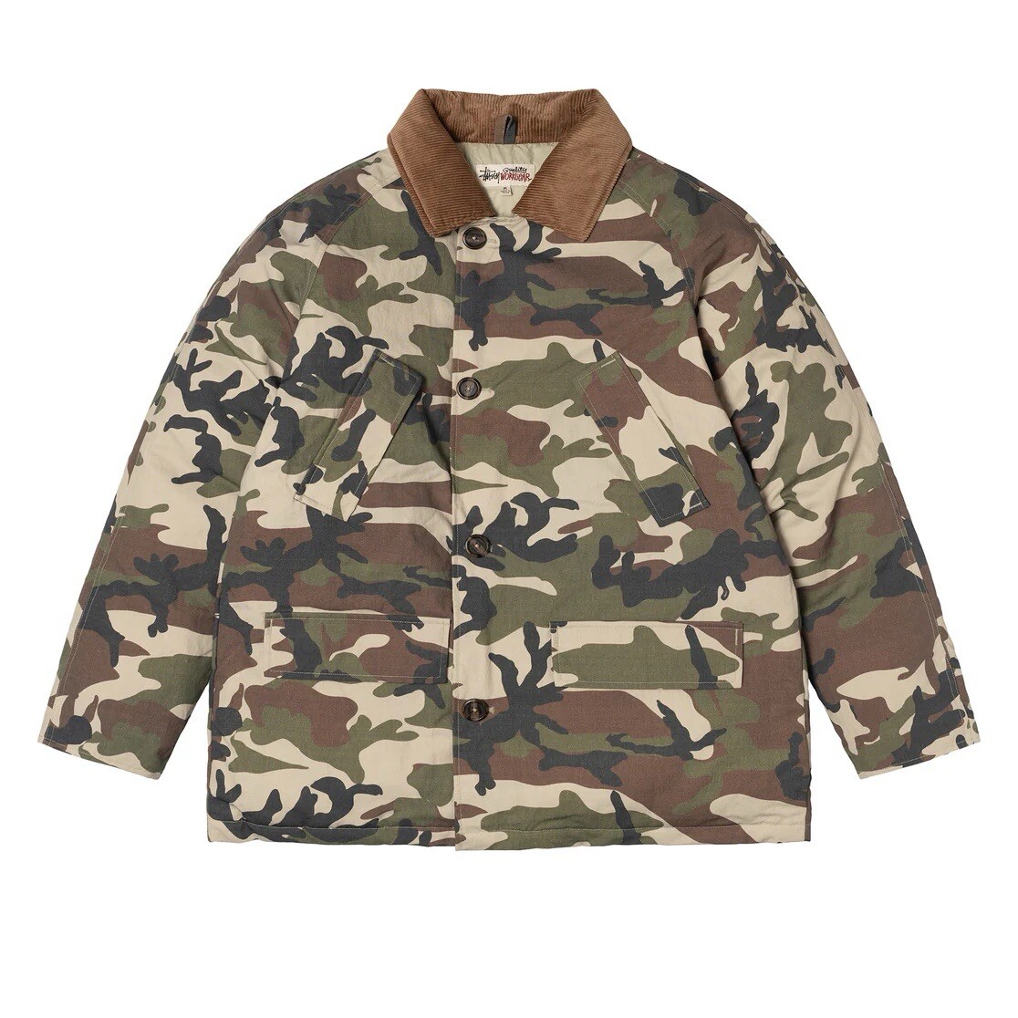 希少◎00s STUSSY 20周年　FIELD JACKET　M65 CAMO 希少◎00s STUSSY 20周年 FIELD JACKET M65 CAMO Stüssy - Camo