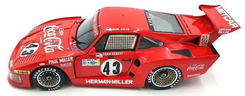 True Scale Miniatures 1/18 Scale TSM10181 1981 Porsche 935 K3 Le Mans Coca Cola - Image 3 of 4