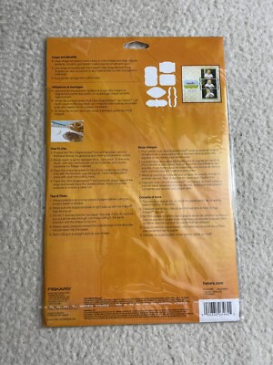 Fiskars Bracket & Journal Shape Template With Grid New In Package