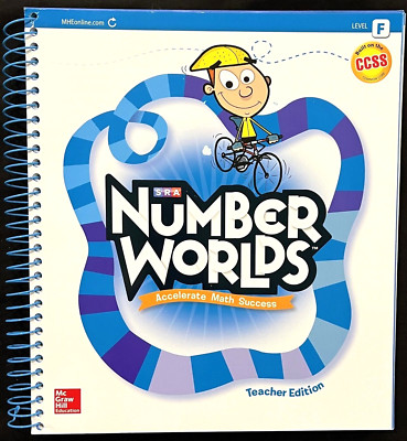 SRA NUMBER WORLDS - Accelerate Math Success - Level F - TEACHER EDITION (2015)
