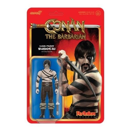 Conan Le Barbare  1982 Movie  - Super7 - Bloody War Paint Conan Figurine 14cm New Vintage Sdcc 2024 Exclusive A75393