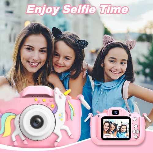 Macchina fotografica giocattoli per bambini 3-8 anni bambine ragazzi bambini videocamera digitale - Foto 6 di 8