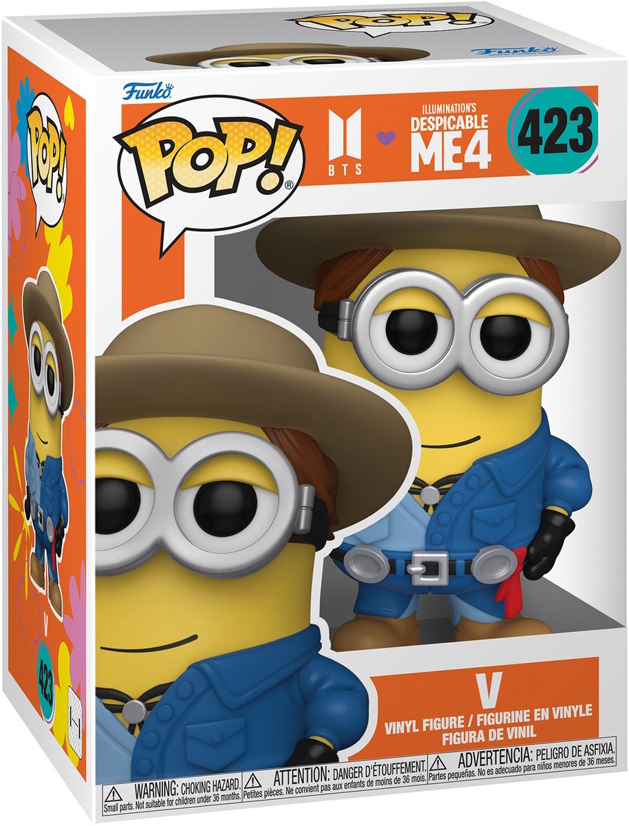 Minions x Bts Despicable Me 4 - V 423 - Funko Pop! Vinyl