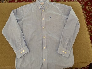 camisa rayas azul y blanca mujer
