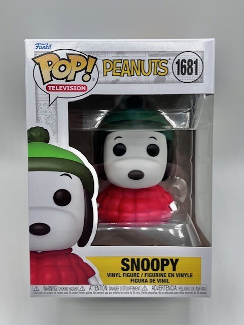 Funko POP! : Peanuts -Snoopy in Coat # 1681 Specialty Series - New