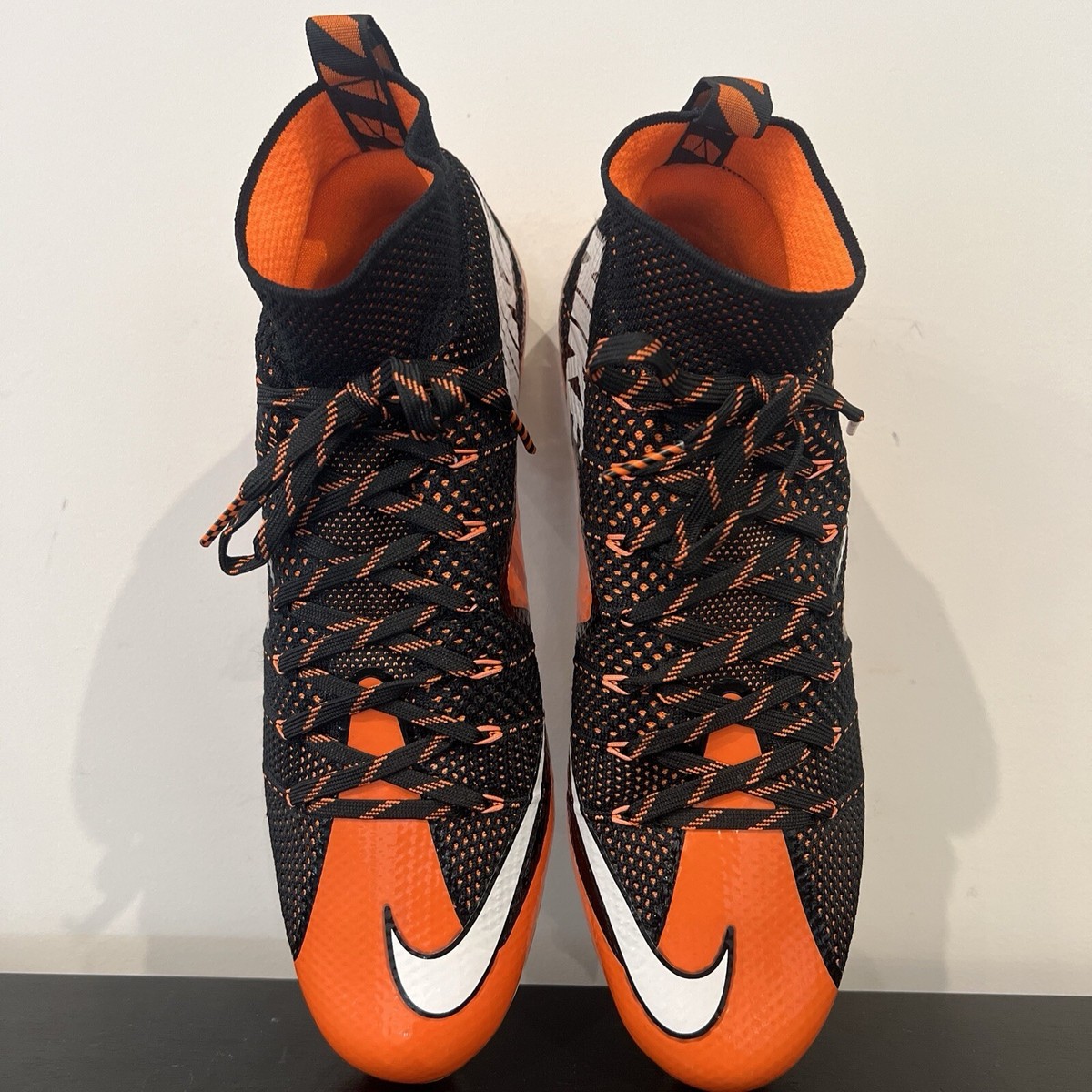 Size 12 Nike Vapor Untouchable TD Football Cleat Black 