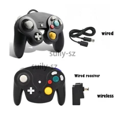 For Nintendo GC GameCube Console Wired/Wireless NGC Remote Gamepad Controller US
