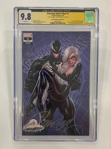 Amazing Spider-Man #2 J Scott Campbell C Variant CGC 9.8 - Signed