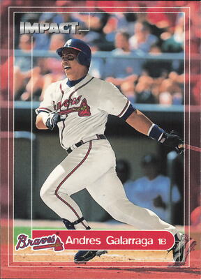 2000 Fleer Impact #25 Andres Galarraga