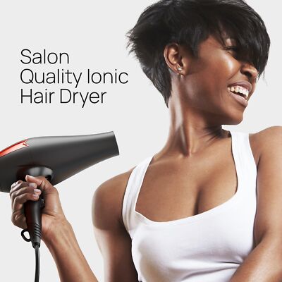Professional Ionic Hair Dryer for Salon - 2200W Powerful Blow