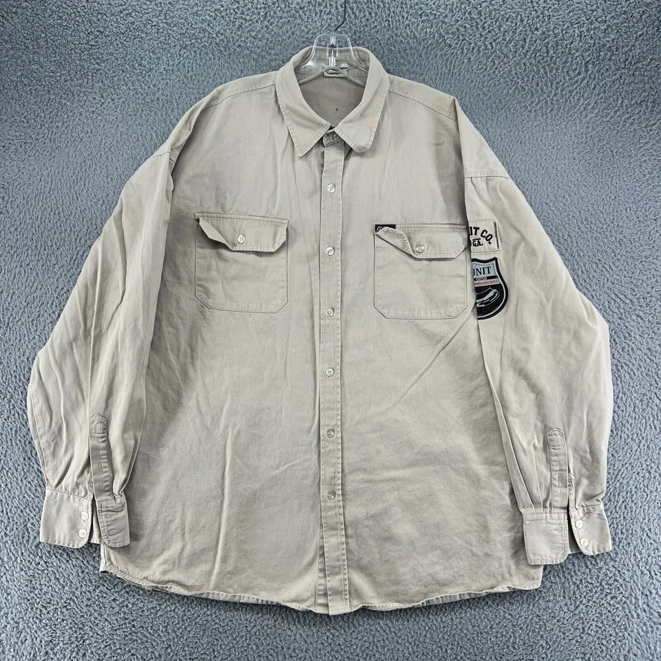 Vintage G Unit Shirt Mens 3XL Button Up Heavy Hip Hop 50 Cent Y2K 90s * - Image 2 of 4