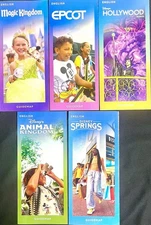 NEWEST 2025 Walt Disney World Theme Park Guide Maps 5 Maps Newest Available WDW!