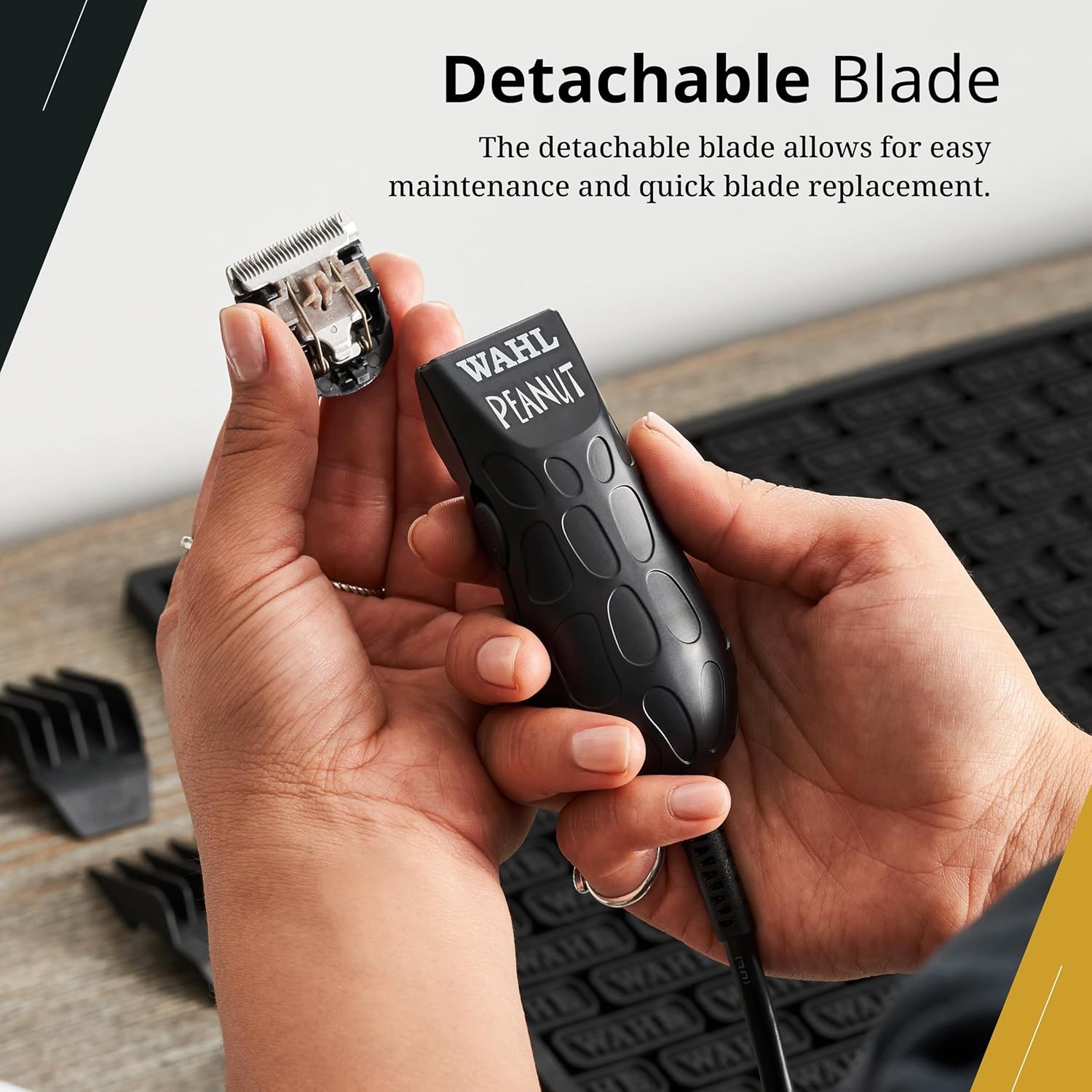 Wahl 8655-200 Professional Peanut Trimmer Corded, Black