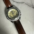 Vtg Timex Expedition Shenmue Womens Alarm Indiglo Analog 34mm Watch 6 3/4" Reed