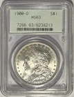 1900 O Morgan Silver Dollar $1 PCGS MS63 ‼️OLD GREEN HOLDER / OGH‼️