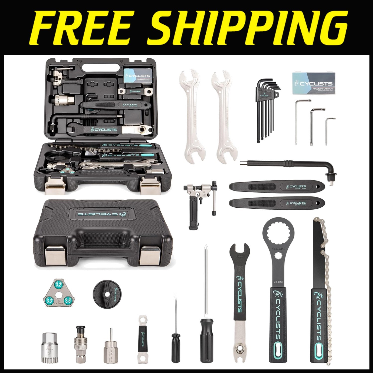 Bike Maintenance Tools for Road & Mountain Bikes
