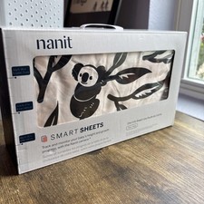 Nanit OEM Genuine Smart Sheets - One Crib Sheet Pink/ Rose Crib Sheet Koala NEW