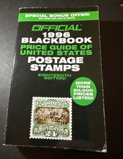 Official 1996 Blackbook U.S. Postage Stamps Price Guide 18th Ed