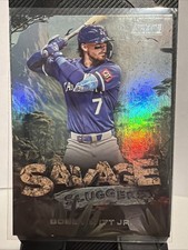 2025 Topps Stadium Club - Savage Sluggers Bobby Witt Jr. #SS-6