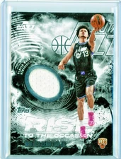 2025 Topps Walter Clayon Jr Rookie Rise To The Occasion Materials # RTO-WC