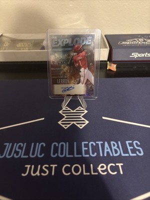 2026 Leaf Metal Baseball Explode Onto The Scene Justin LeBron autograph 5/8!