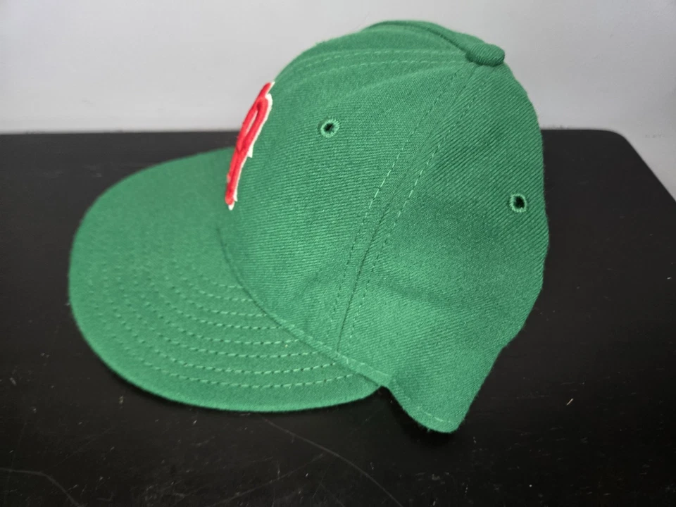 New Era 59Fifty Boston Medias Rojas Kelly Verde Día de San Patricio Sombrero Ajustado TALLA 7 Foto 4 de 4