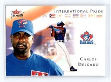 Carlos Delgado - 2002 Fleer Premium #6 IP - Toronto Blue Jays